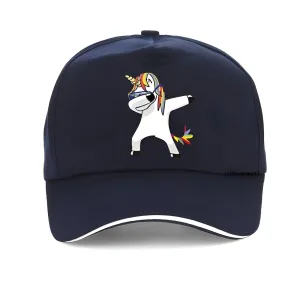 Casquette Licorne Dab Bleu Foncé