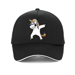 Casquette Licorne Dab Noir