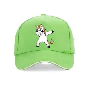 Casquette Licorne Dab Vert