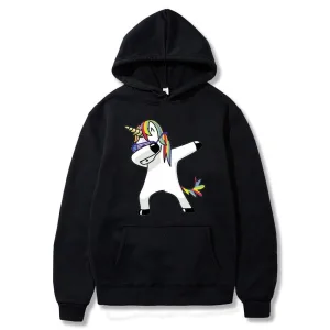 Pull Licorne Adulte Unisexe Noir