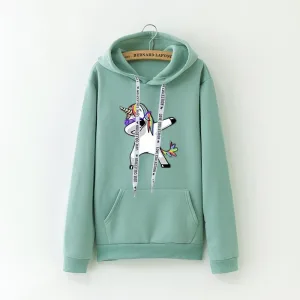 Pull Licorne Basique Vert