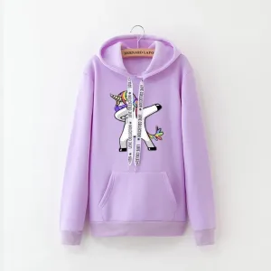 Pull Licorne Basique Violet