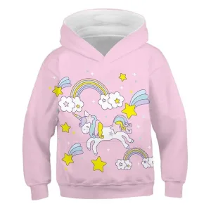 Pull Licorne Étoile filante magique