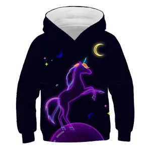Pull Licorne Nuit
