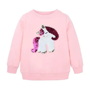 Pull Licorne Sequin